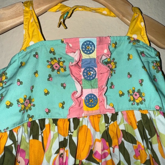 Matilda Jane 4T You’re a peach halter Tunic Top - Picture 5 of 7